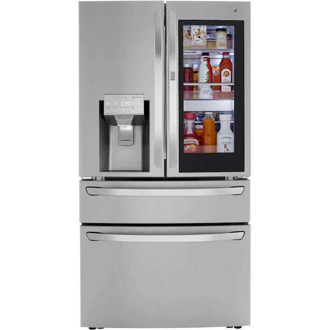 LG 29.7 cu. ft. Smart French Door Refrigerator, InstaView Craft Ice