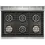 Thumbnail: Electrolux 36 Inch Rangetop with 6 Sealed Burners
