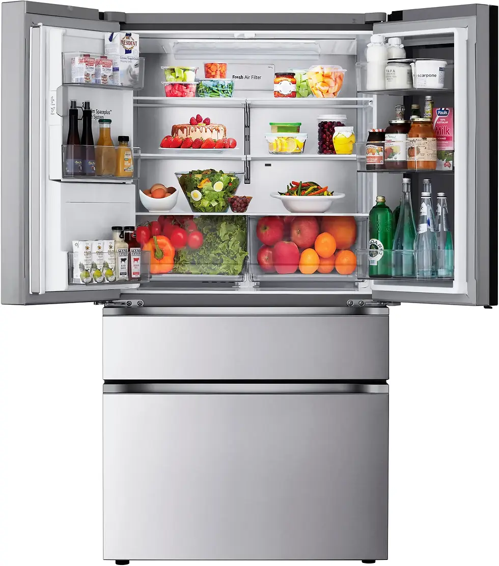 Thumbnail: LG 36 Inch Smart 4-Door French Door Smart Refrigerator with 29 cu. ft. Capacity