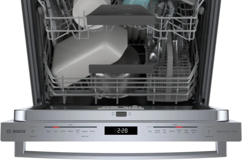 Bosch 800 SeriesFully Integrated BuiltIn Smart Dishwasher west