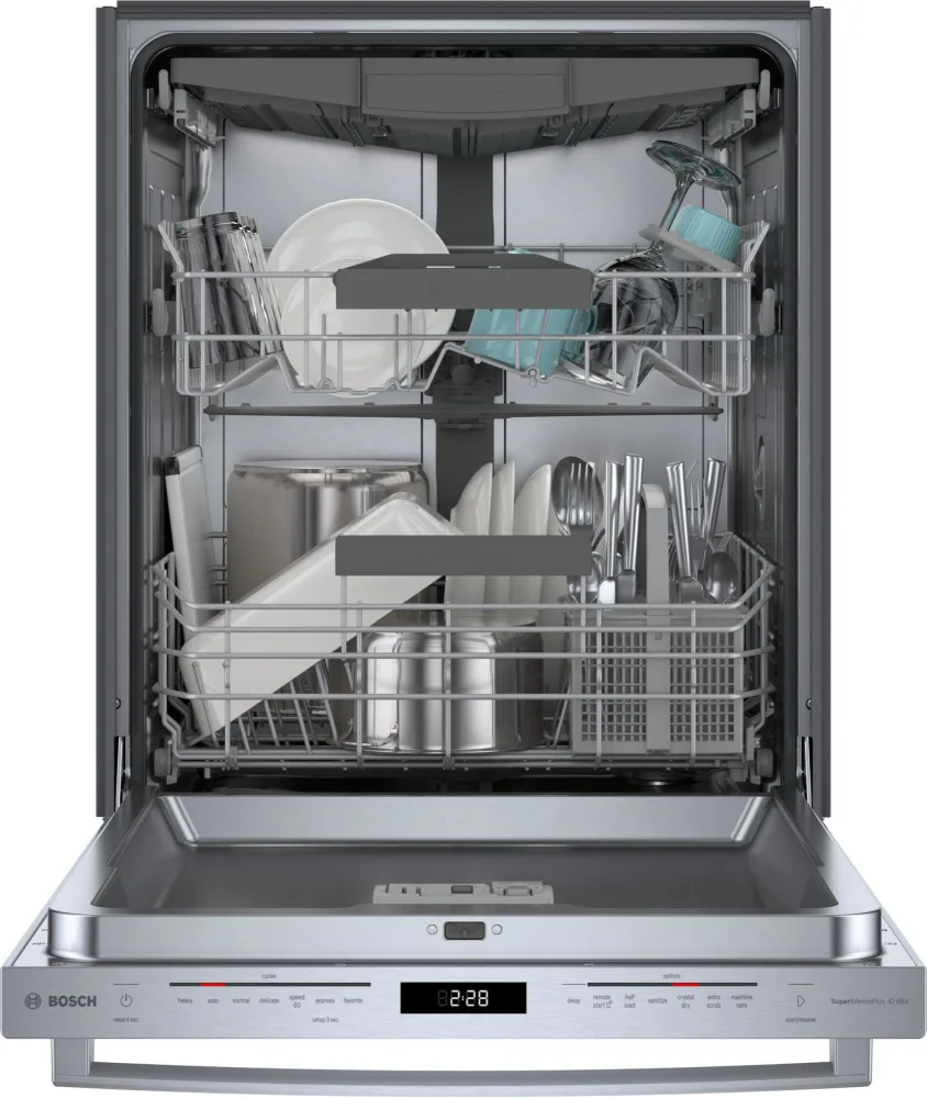 Bosch 800 SeriesFully Integrated BuiltIn Smart Dishwasher west