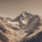swiss mountains with beige color theme