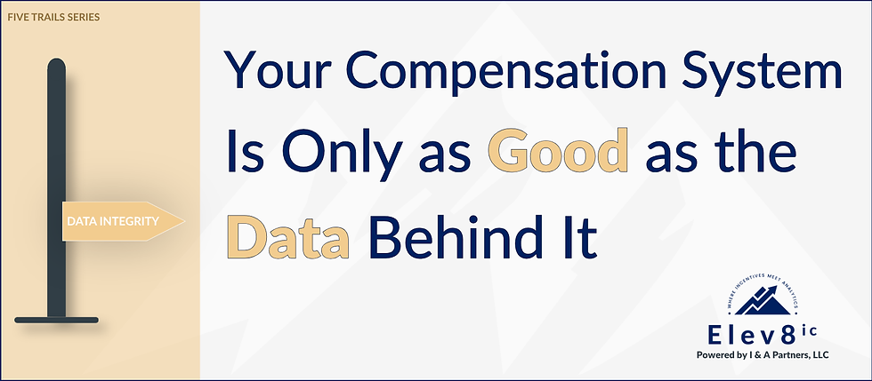 Illustration representing mortgage compensation data integrity and loan data accuracy