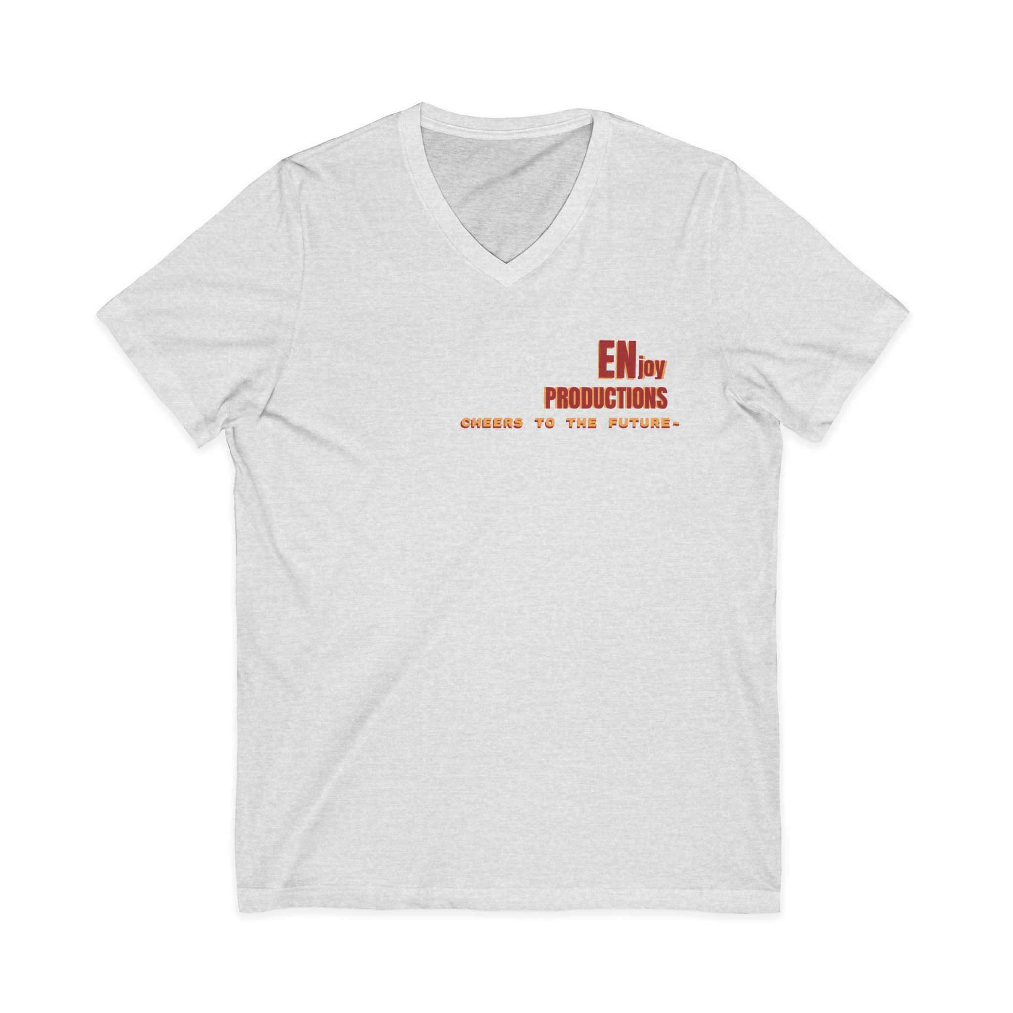 Unisex Jersey Short Sleeve V-Neck Tee