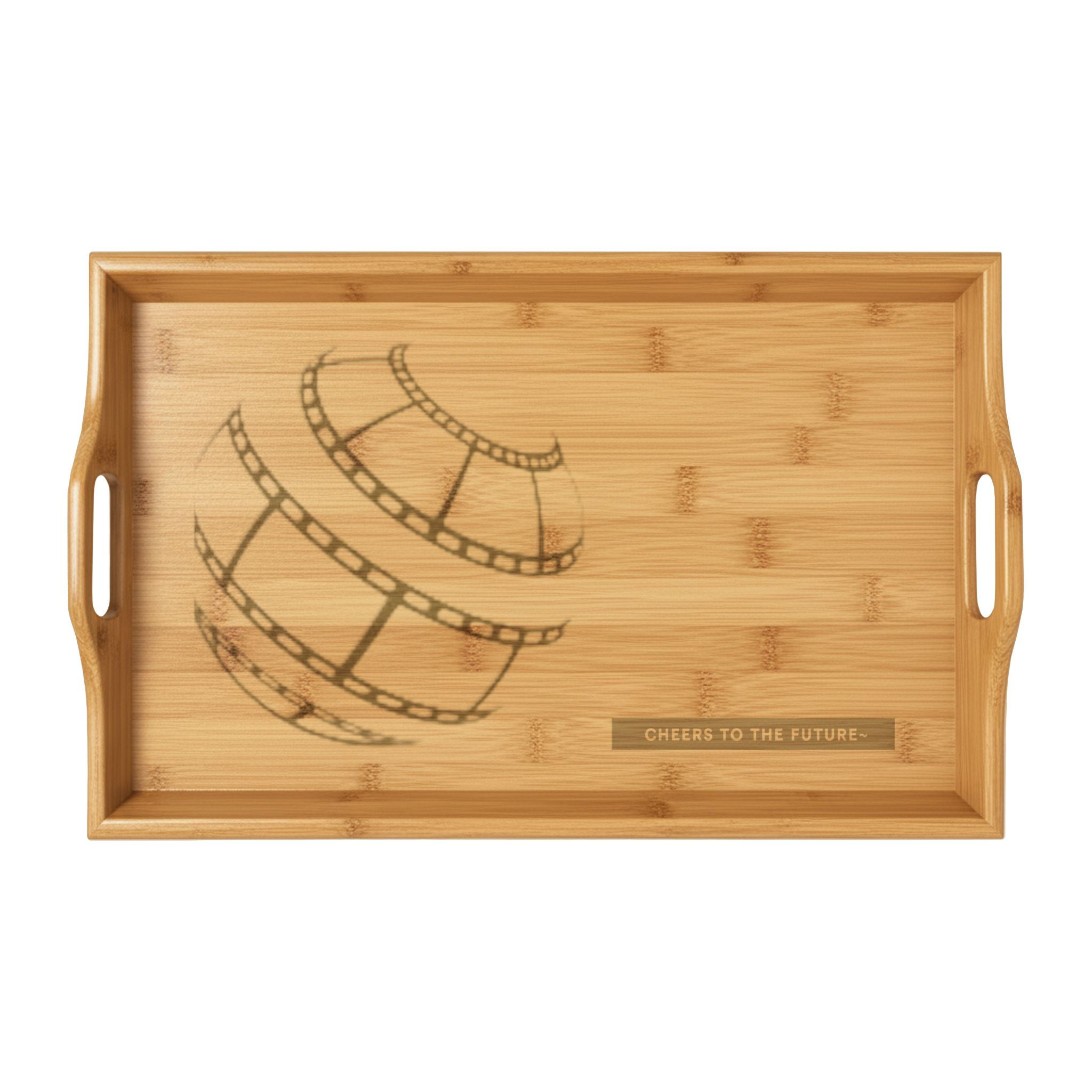 Bamboo Serving Tray (Engraving)