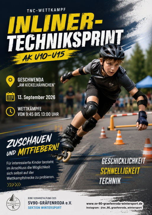 Informationen zum Inline-Technik-Sprint am 13.09.2026