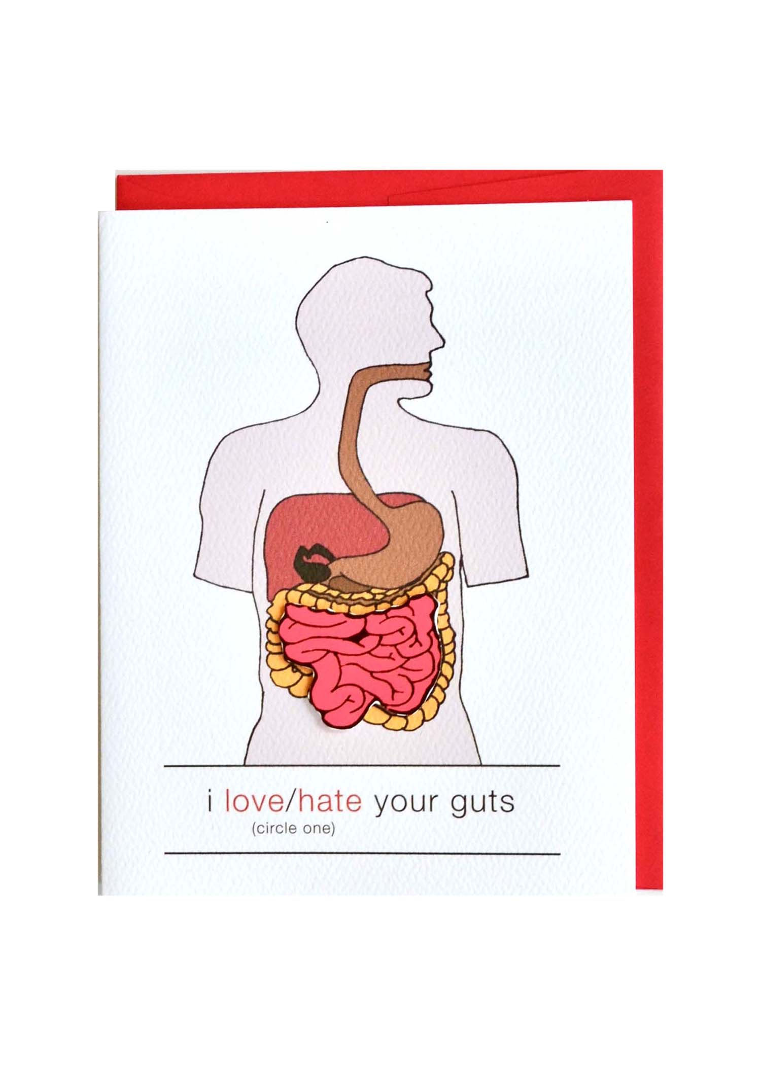I love/hate your guts