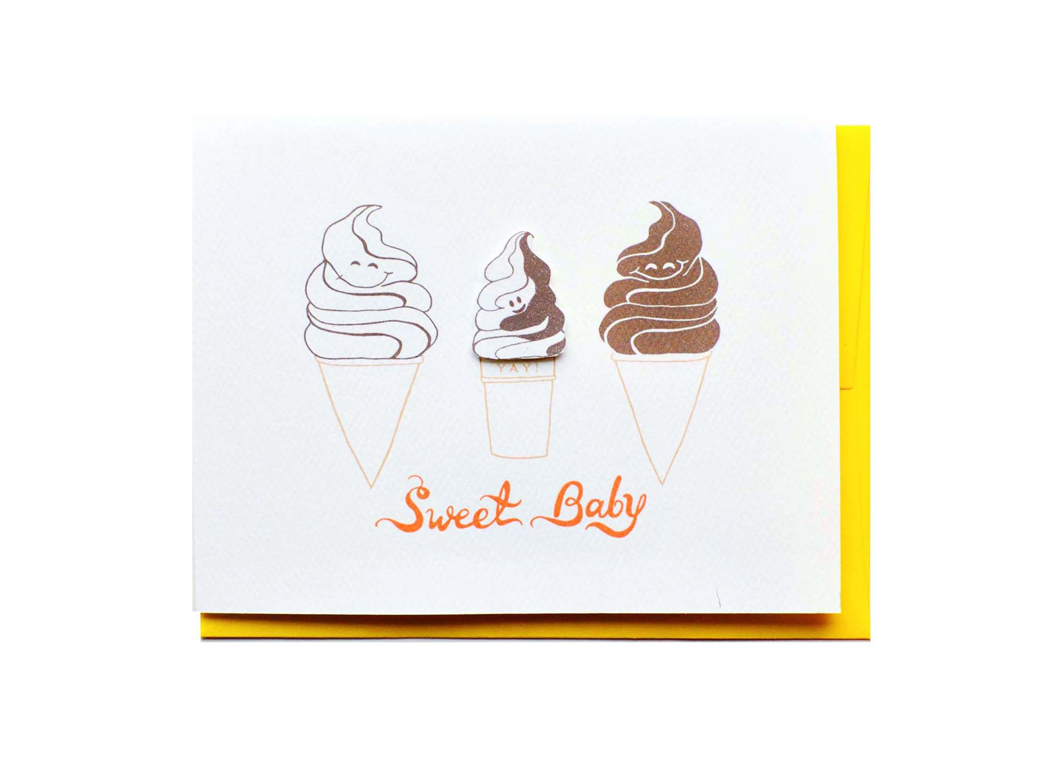 Sweet Baby twist cone