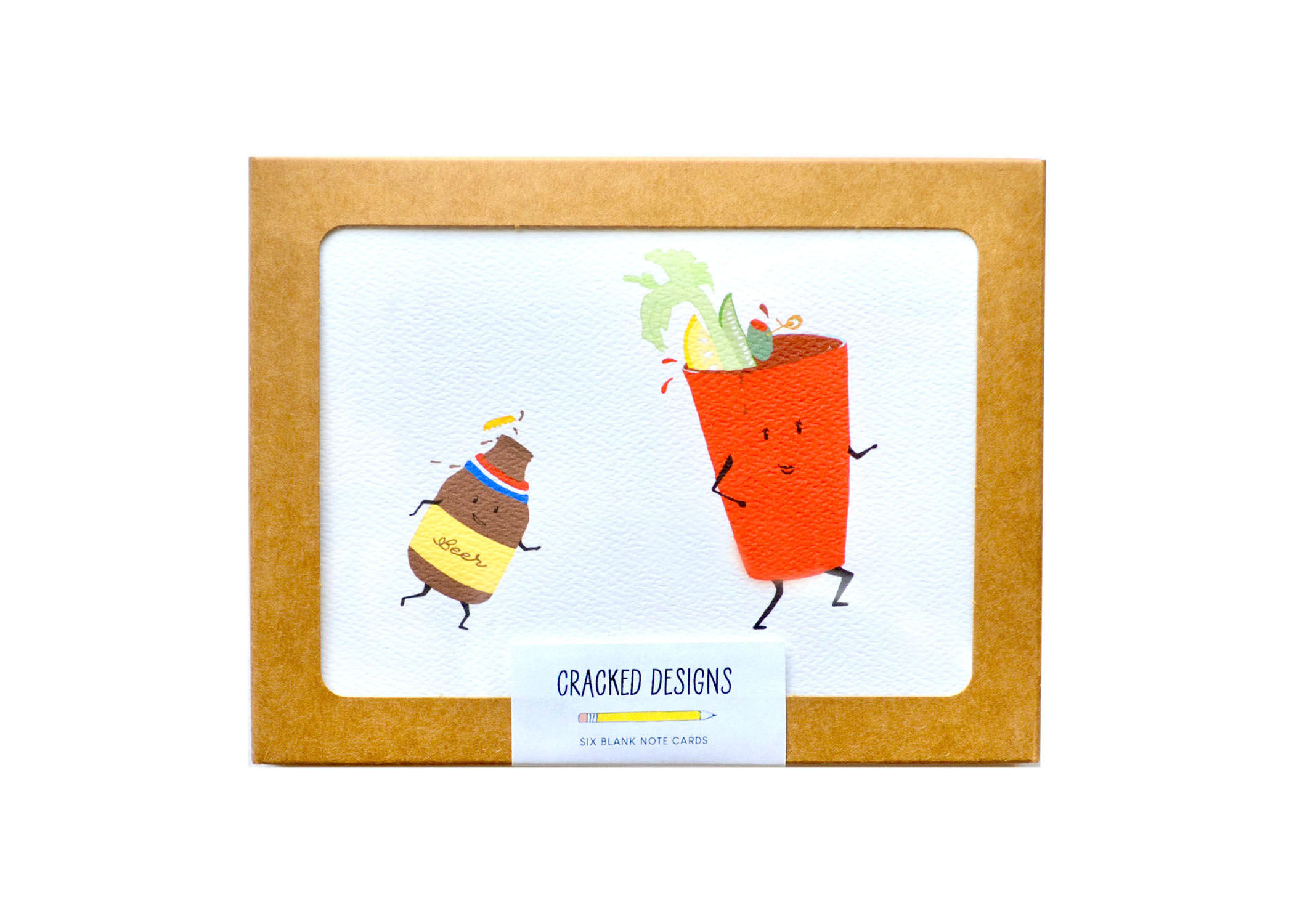 Bloody Mary + Chaser Notecard Set
