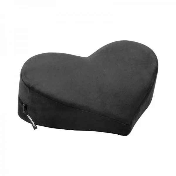 Heart Shaped Liberator Sex Cushion - black