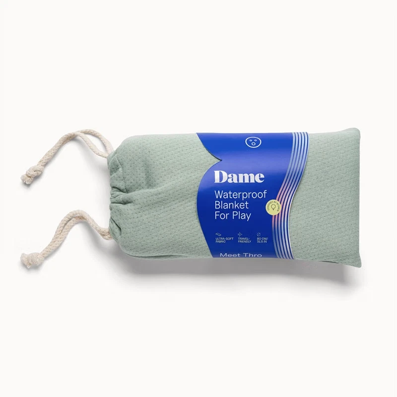 Dame Waterproof Sex Blanket - SAGE