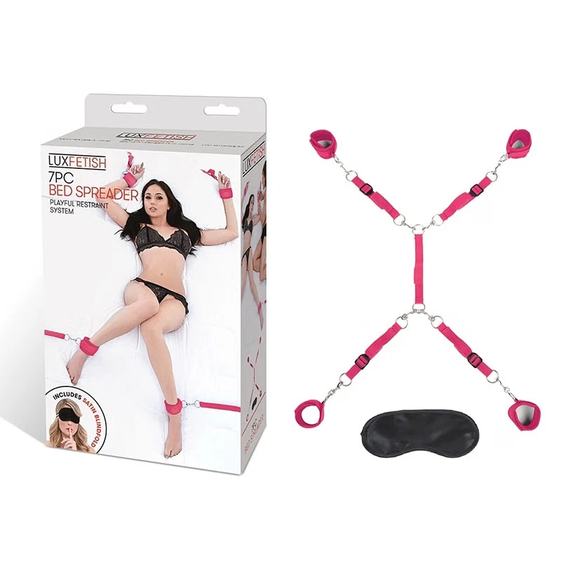 Hot Pink Under Mattress Restraints Kit