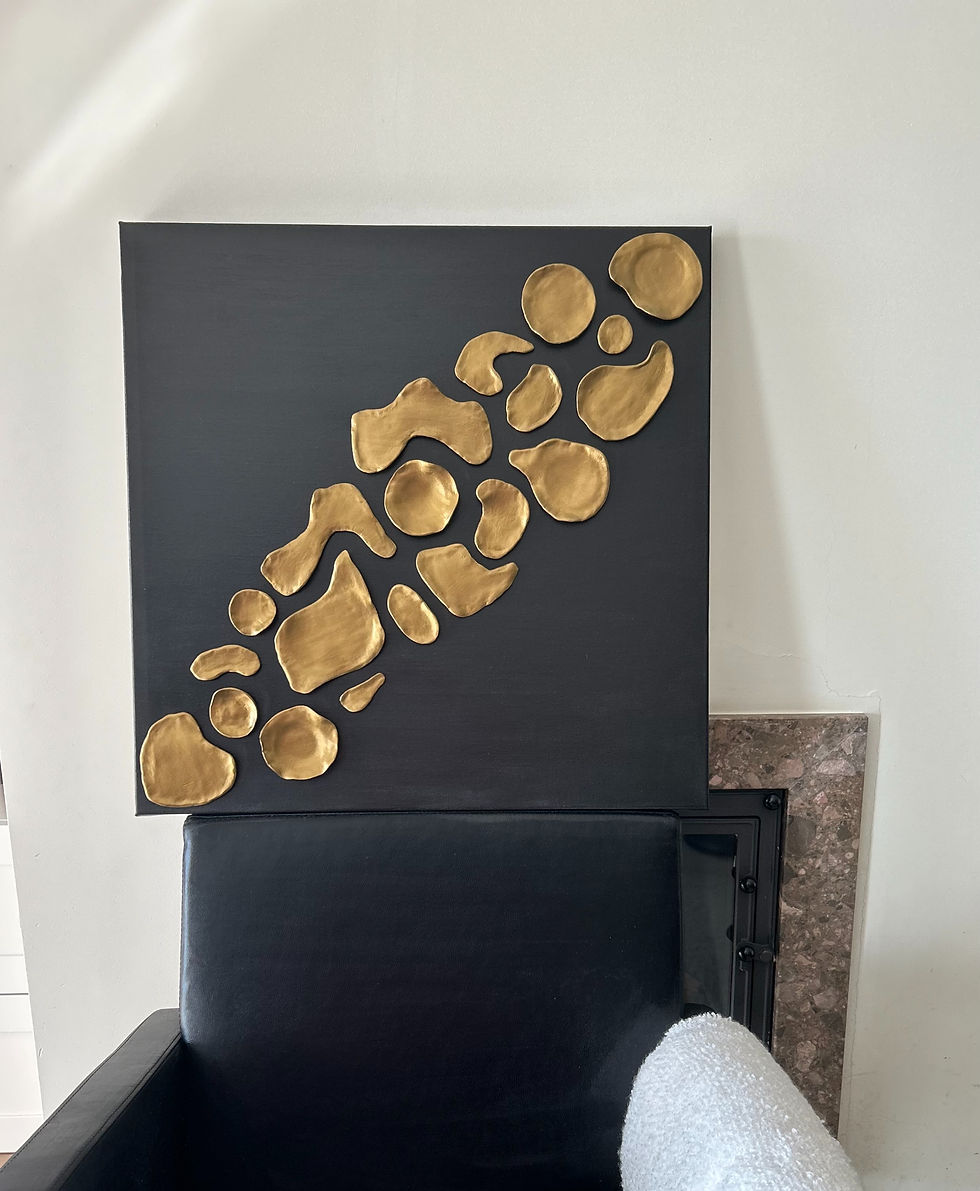 Quadro Black & Gold