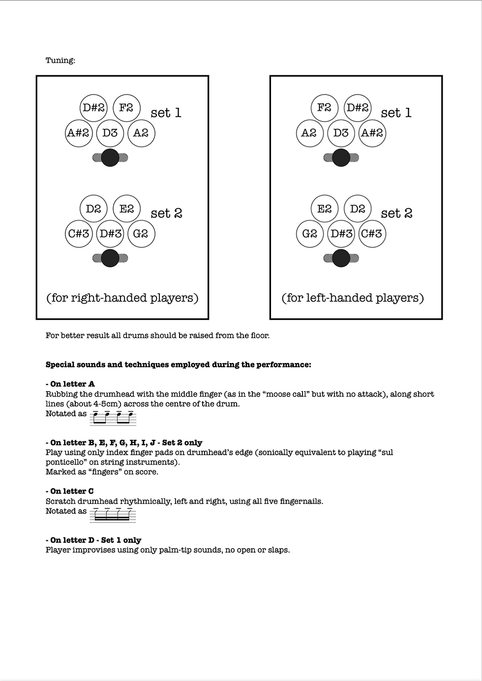 Thumbnail: A Cheaper Love Letter (for Egberto Gismonti) - score - for two players