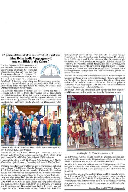 Klassentreffen 50 + 3