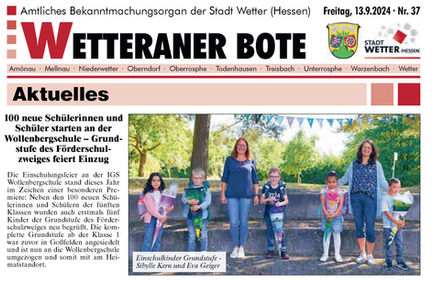 100 neue Schülerinnen und Schüler eingeschult - Grundstufe des Förderschulzweigs feiert Einzug