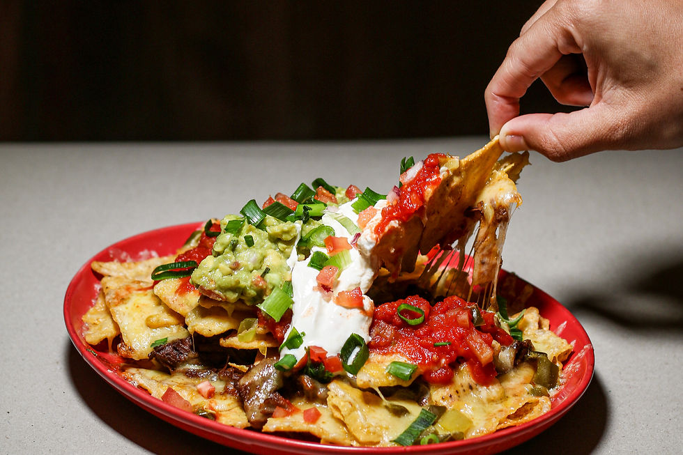 CHEESY LOADED NACHOS