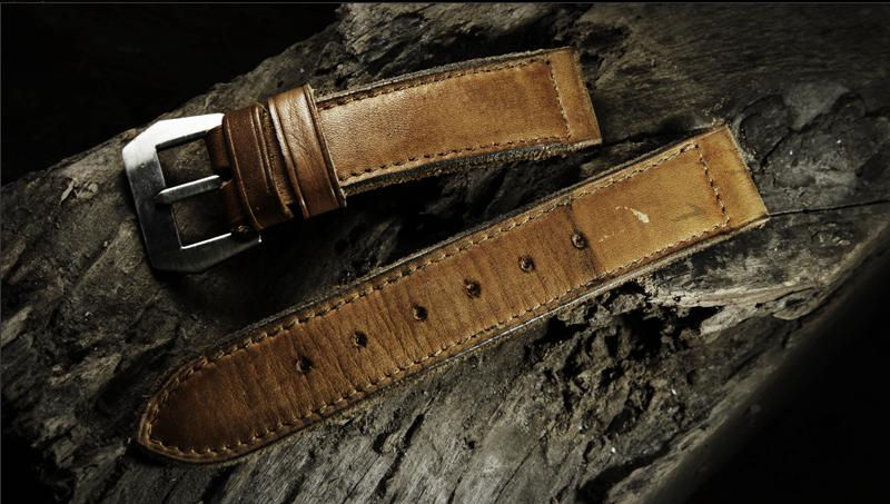 Wotancraft - Premium cowhide leather watch strap, size 24-26mm, model ORI-S005