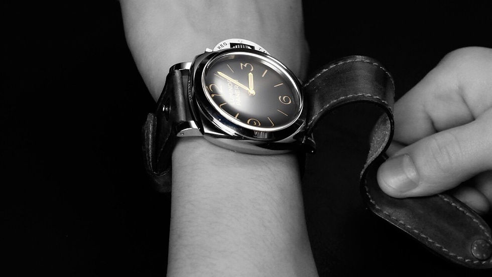 ภาพขนาดย่อ: Wotancraft - สายนาฬิกาหนังวัวพรีเมี่ยม ขนาด 24-26มม รุ่นSST-004