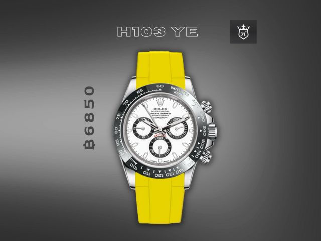 Thumbnail: H103 Premium rubber strap for Rolex