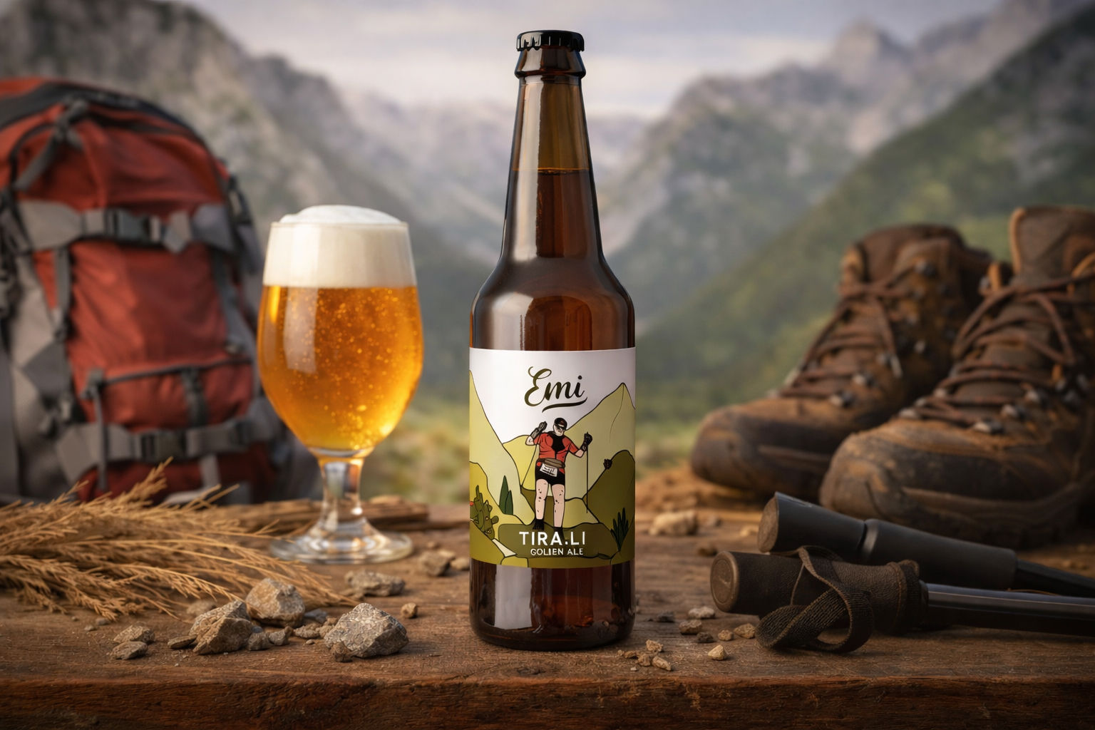 Kit 3 Cervezas Artesanas Tira-li Golden Ale