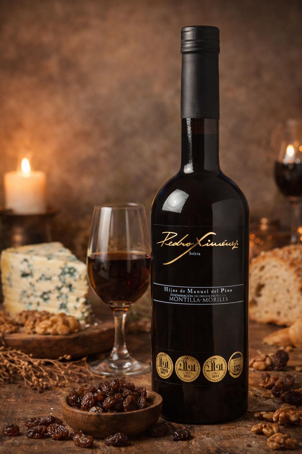 Vino dulce natural Pedro Ximénez Solera