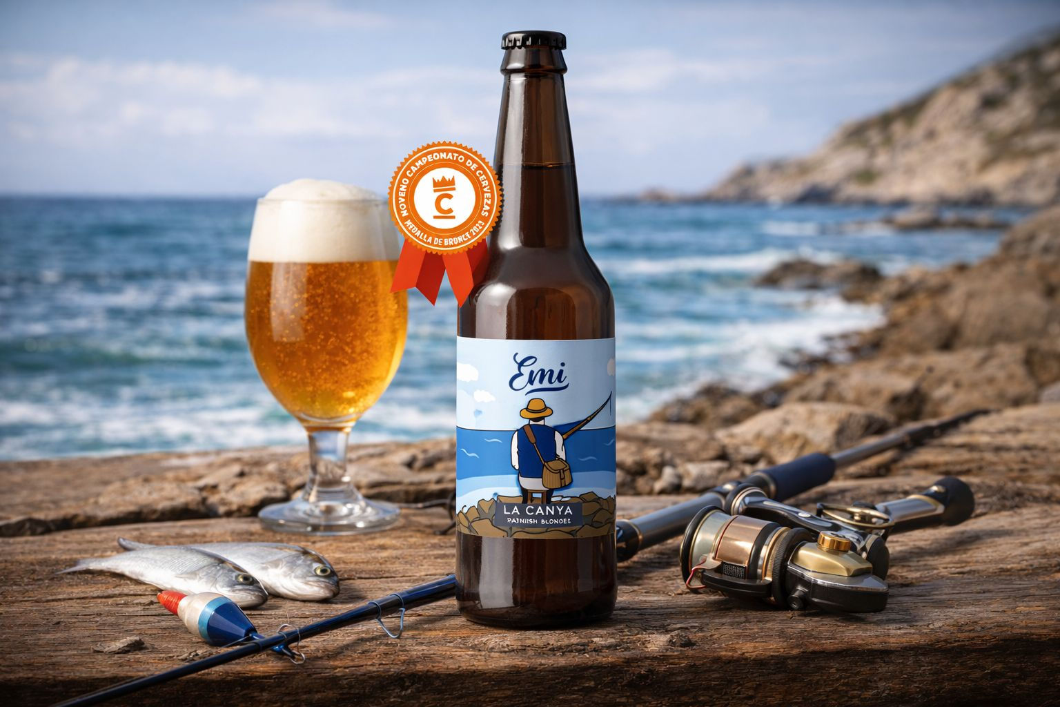 Kit 3 Cervezas Artesanas La Canya Brown Ale