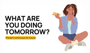 lesson plan for teens about Present Continuous for future plans