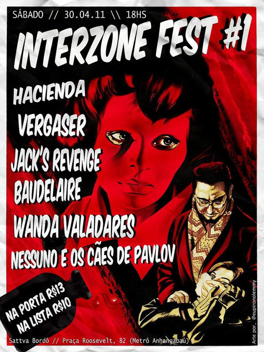 Segue Flyer oficial do evento de sabado! Galera, coloquem seu nome na lista!!