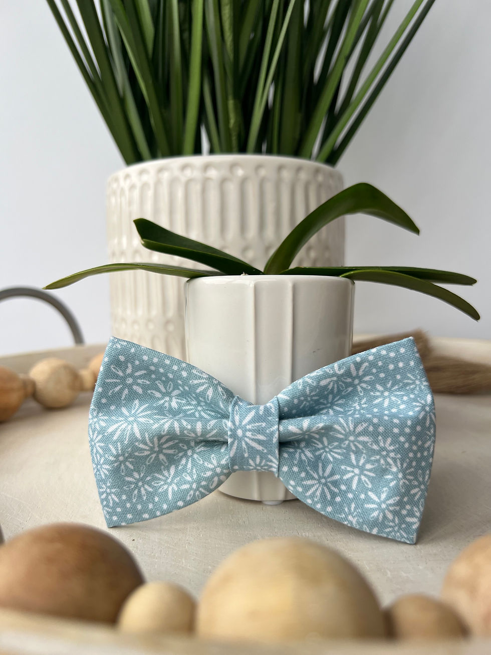 Blue Meadow Bow Tie