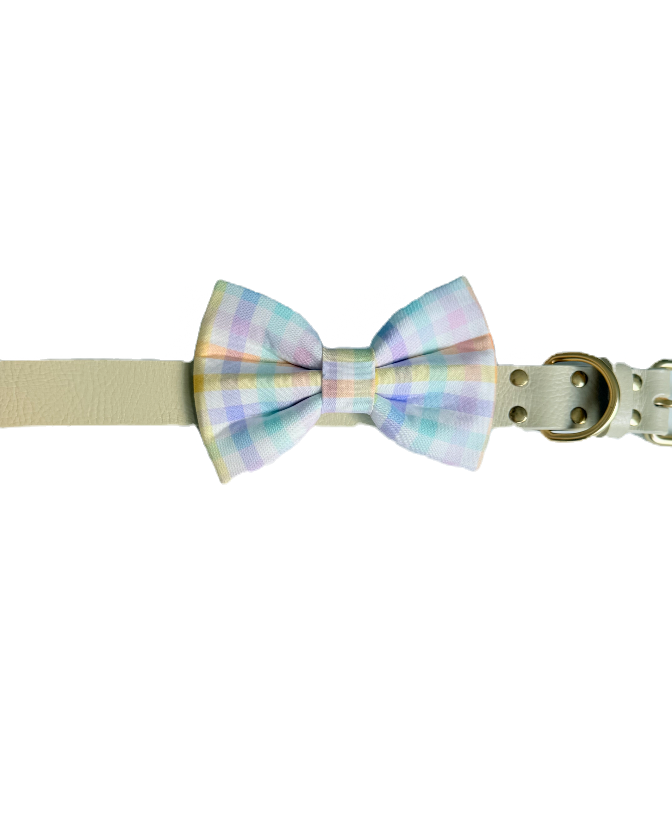 Spring Plaid Bow Tie
