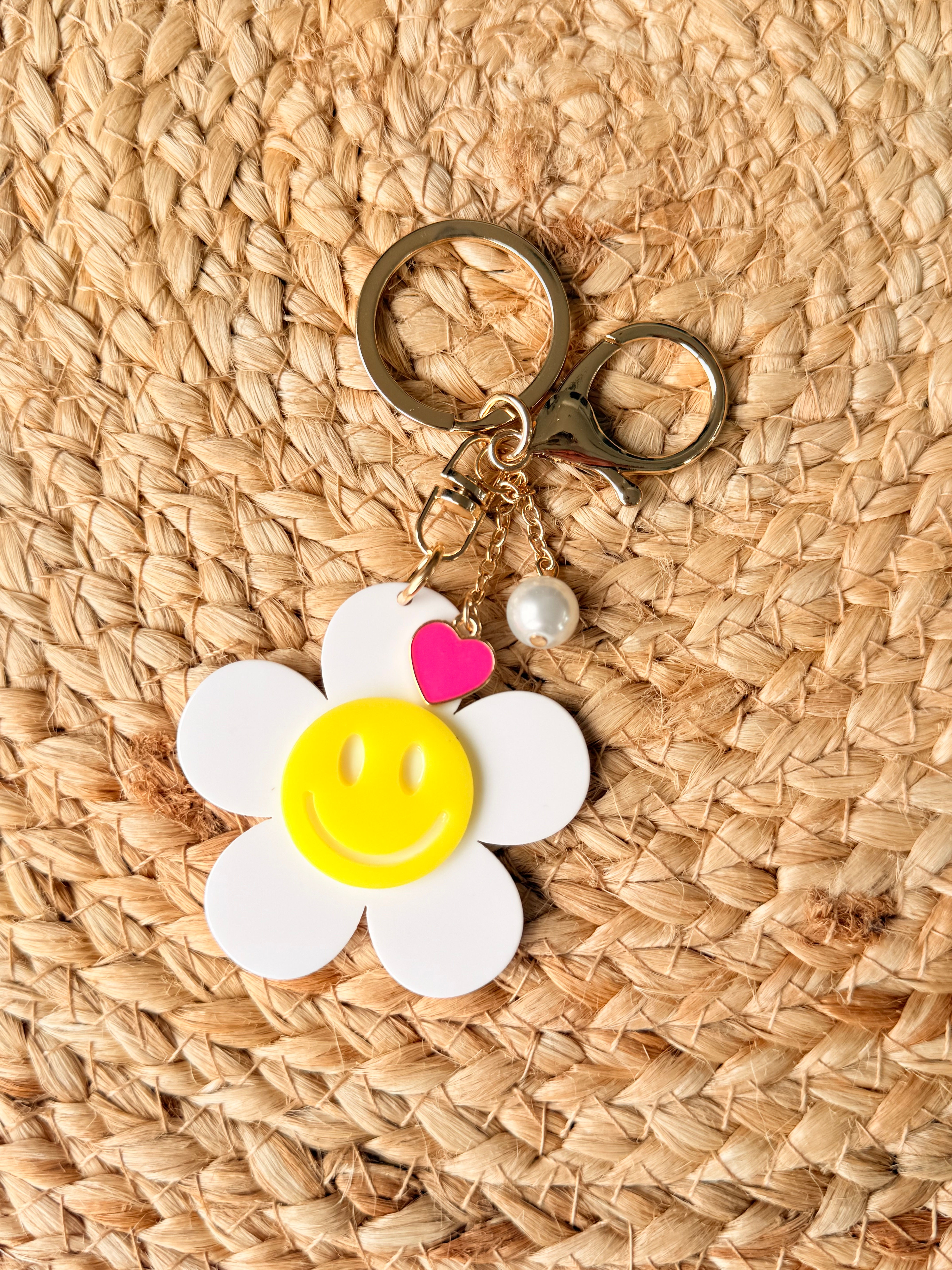 Daisy Keychain