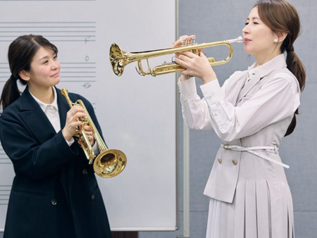 Hanako（ハナコ）トランペットに初挑戦ヤマハミュージックスクールでの体験を掲載いたたきました。2026.3.2