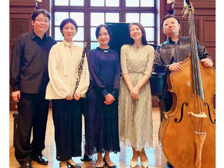 子どものための絵本と音楽の会朗読しました