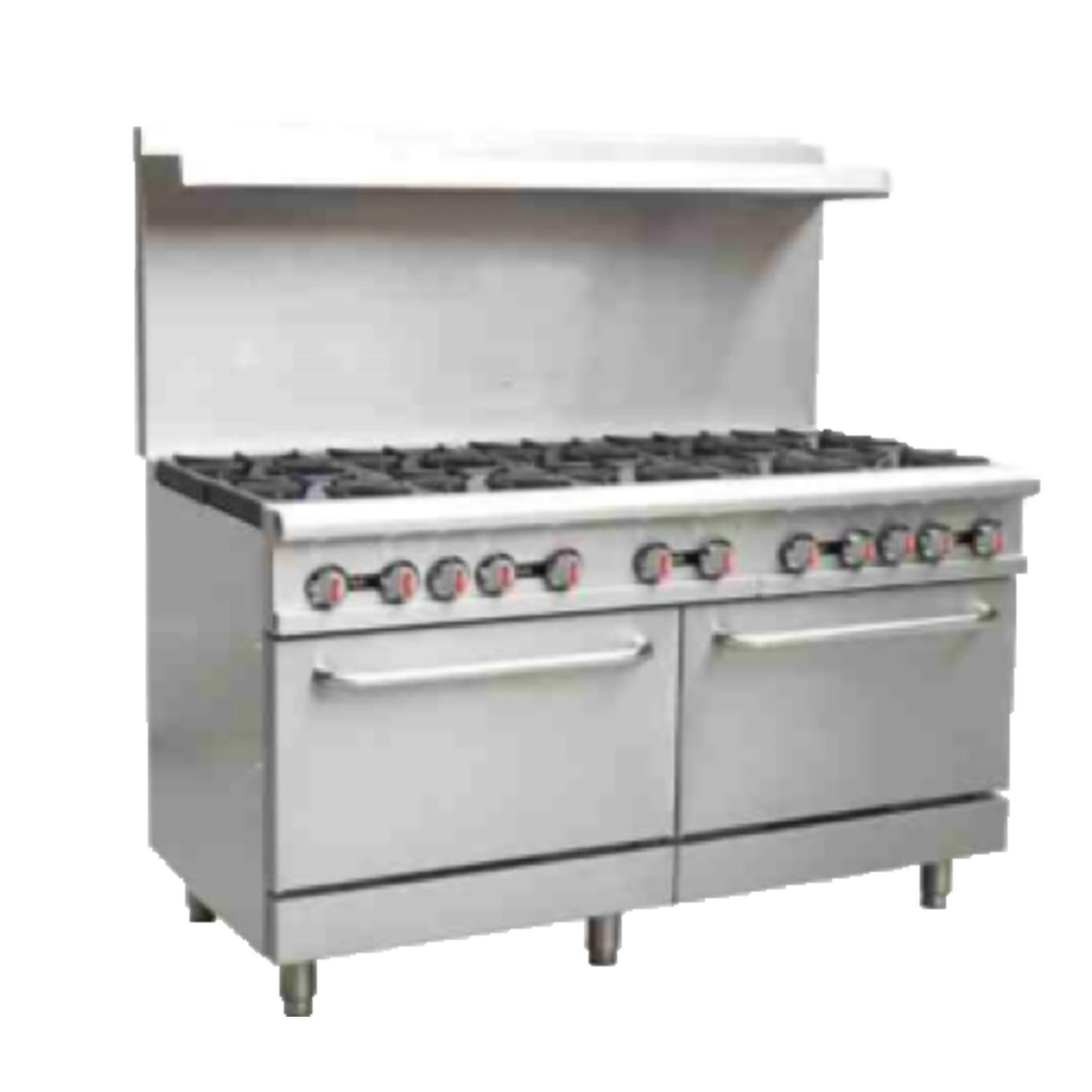 Serv-Ware 60" Range w/ 10 Gas Burners (SGR-10B)