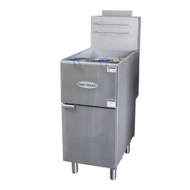 Serv-Ware LP Gas Fryer w/ 35-40 lb Capacity (SGF-40L)