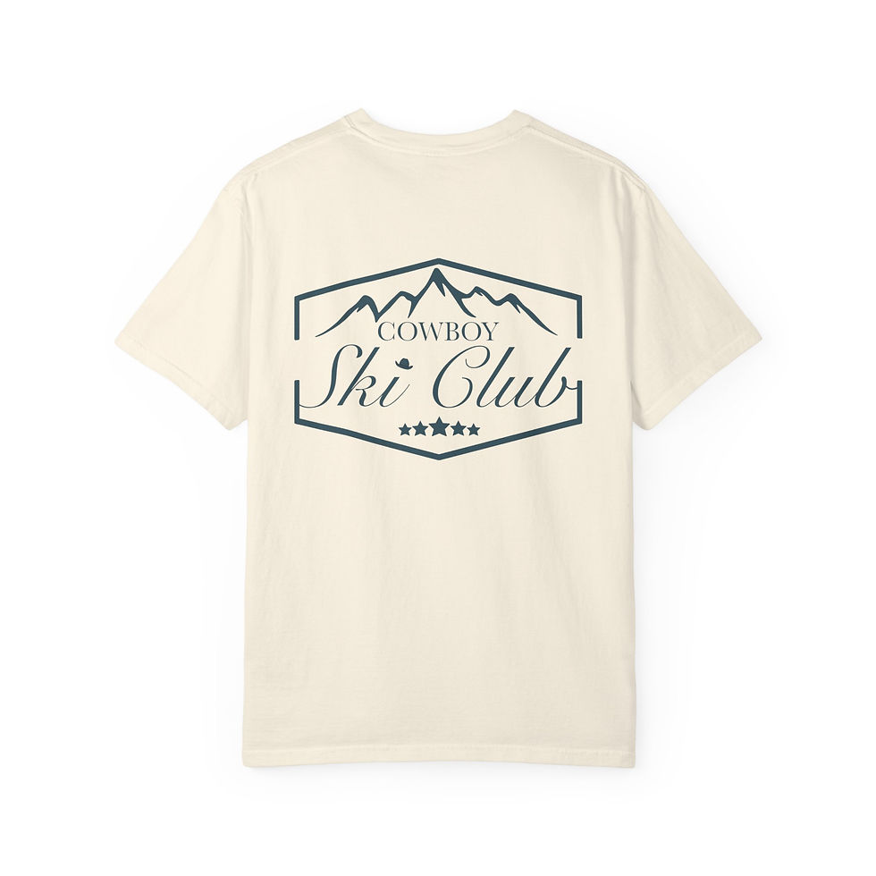 Thumbnail: Cowboy Ski Club Comfort Colors Tee