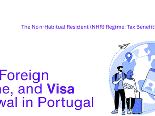 NHR, Foreign Income, and Visa Renewal in Portugal