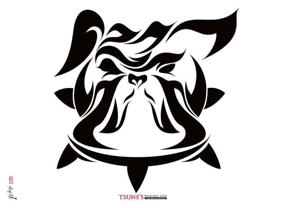 tribal-design-tsunes-bulldog-ブルドッグ