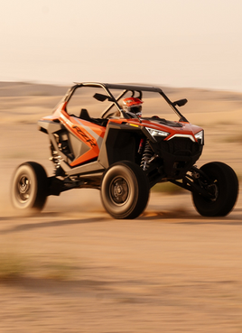 Image of UTV in the Desert