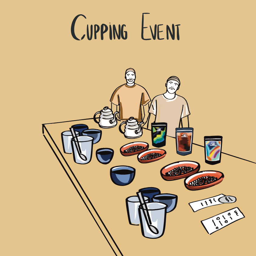 Atelier de dégustation de cafés Feierboun