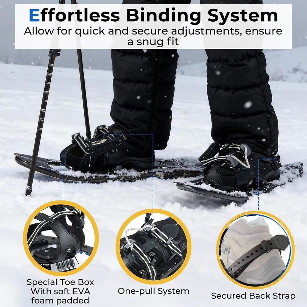 Miniature : 2 fixations FIX-PRO4 de raquettes à neige – pièces de réparation