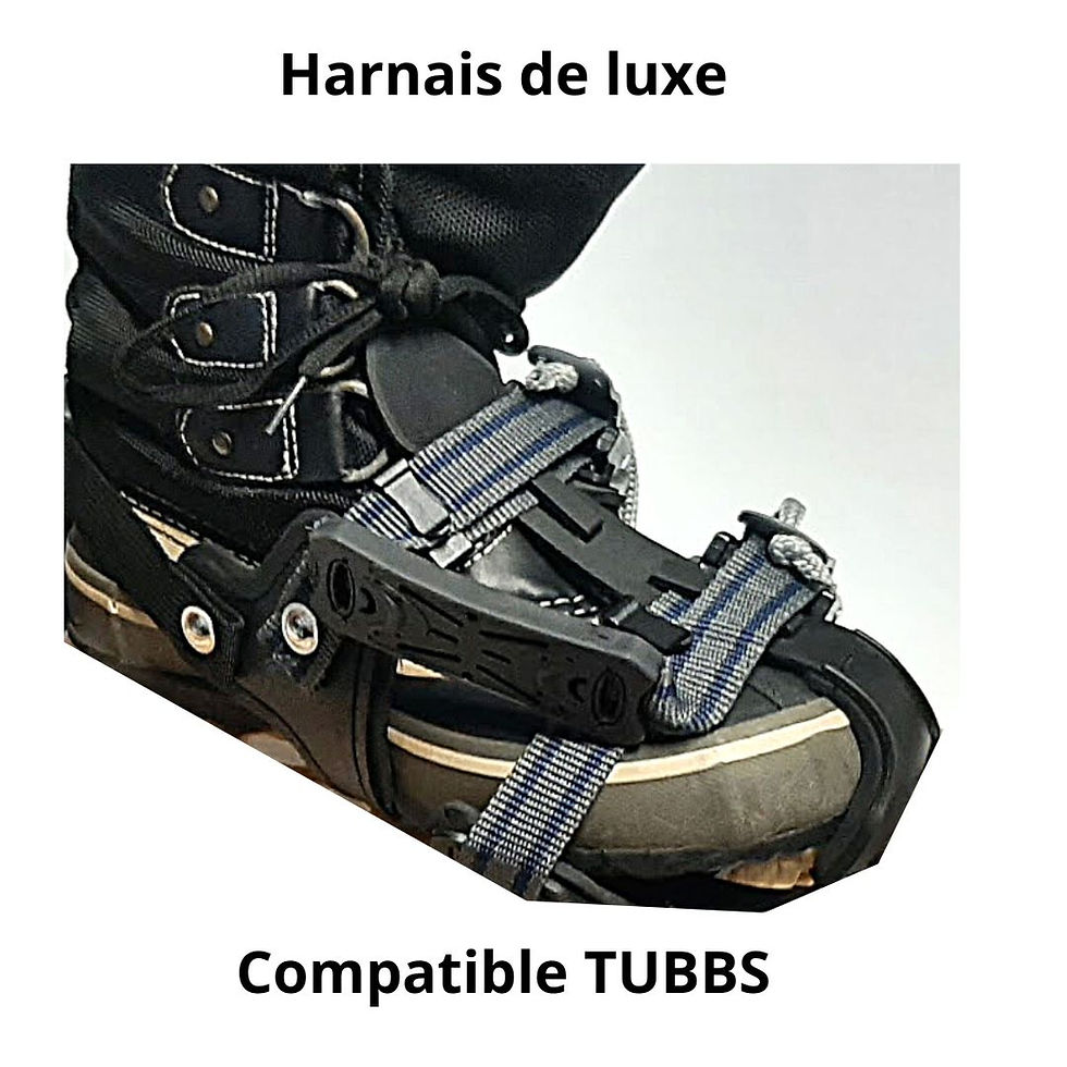 Thumbnail: FIXATION MODERNE Pro4  ATTACHE DE LUXE COMPATIBLE POUR RAQUETTE À NEIGE