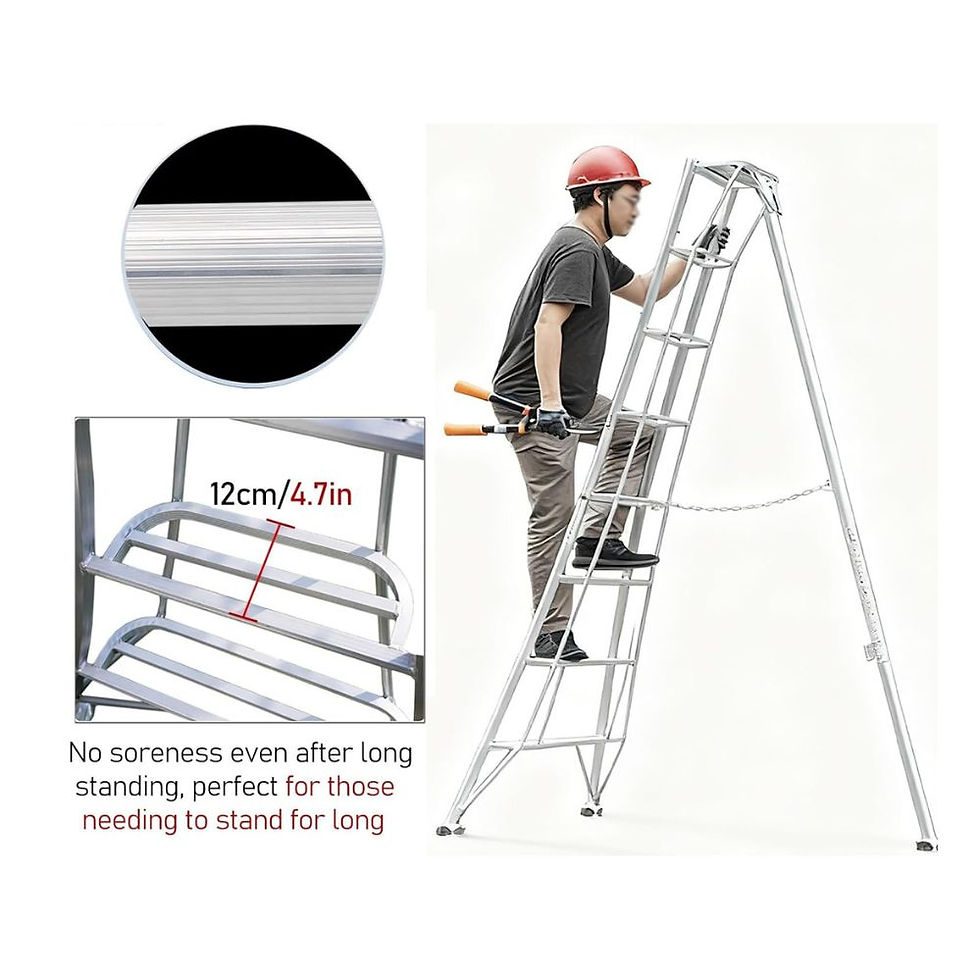 Miniature : FG PRO tripod ladder with three adjustable legs for orchard and hedge trimming pro
