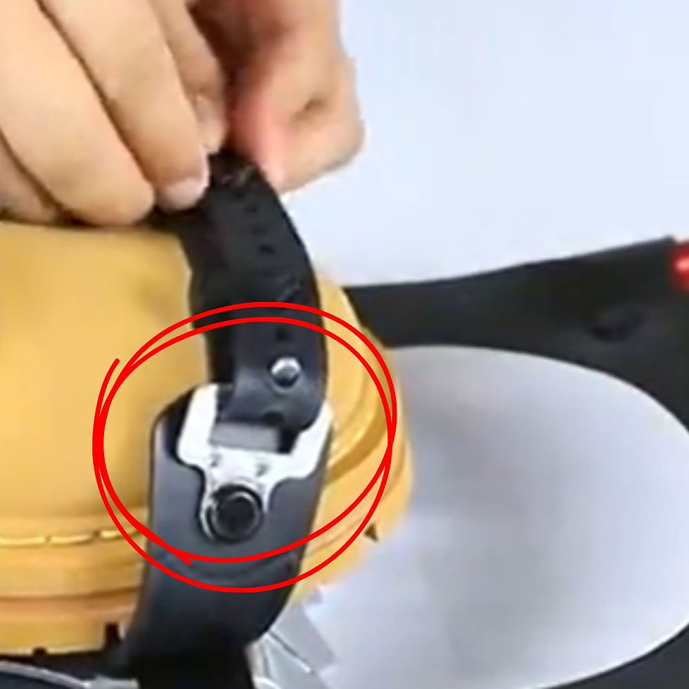 Miniature : metal strap buckle for snowshoes – compatible with all brands and GV, Outbound