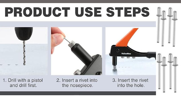 Riveteuse en action – Simard Sport Canada – Réparation d’une pièce de raquette à neige avec outillage spécialisé à Laval (Québec).