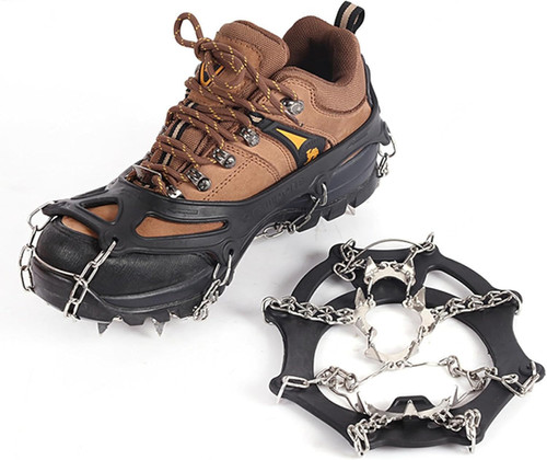 Crampons Glace Crampon Neige Pour Chaussure Trail Crampons De