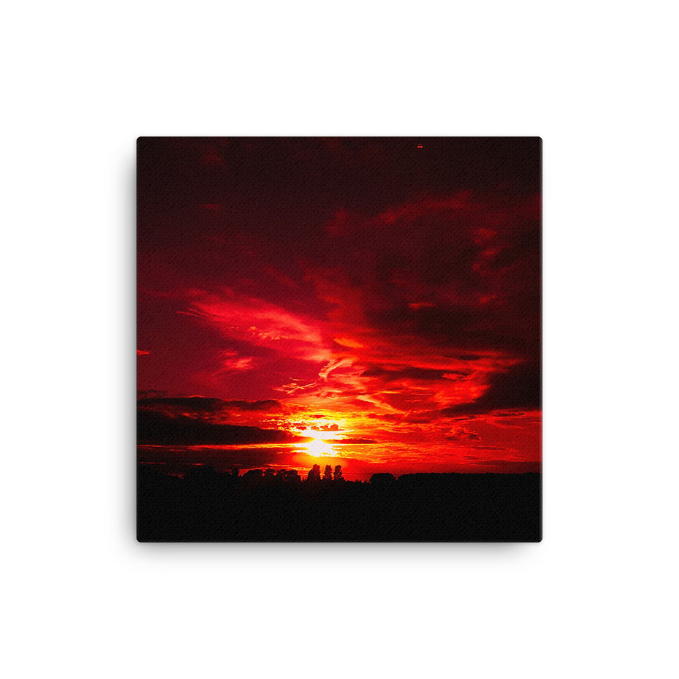 Miniatura: Sunset Canvas