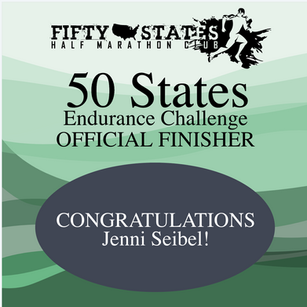 Jenni Seibel Finishes the 50 States Endurance Challengeâ„¢ - From Wausau, Wisconsin