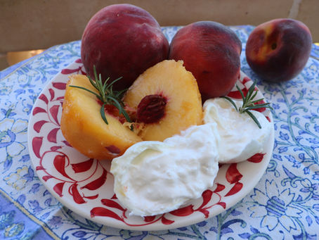 A peach of a summer: an August recipe